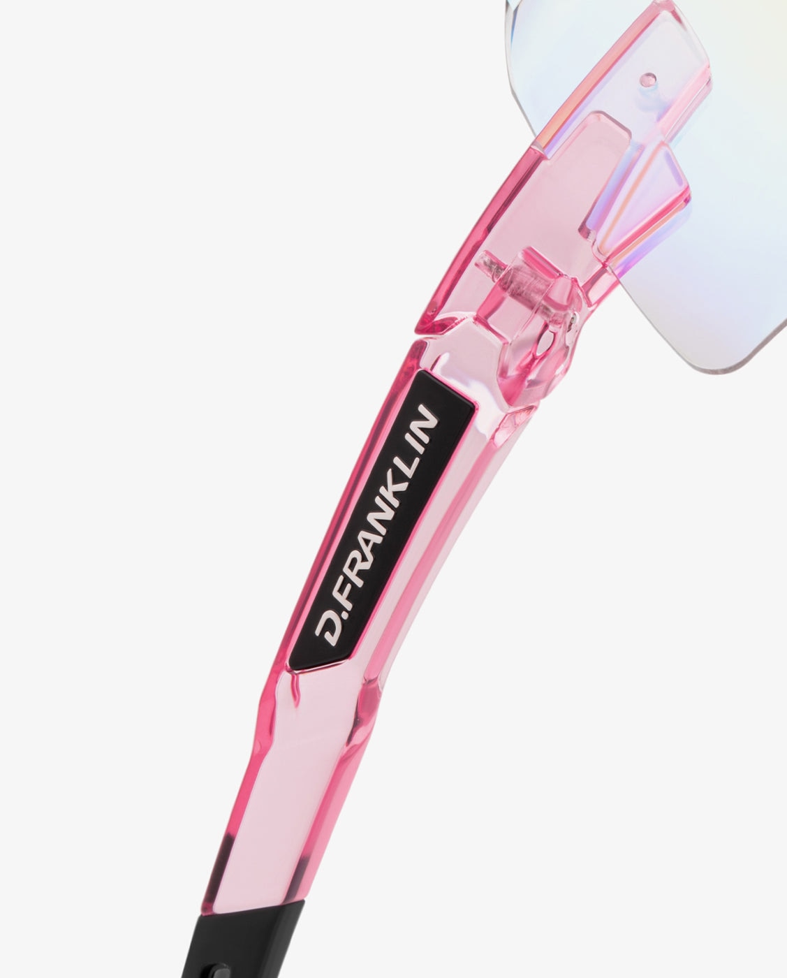 Gafas de sol unisex con forma envolvente thunder rimless - D.Franklin - Rosa Rosa-4