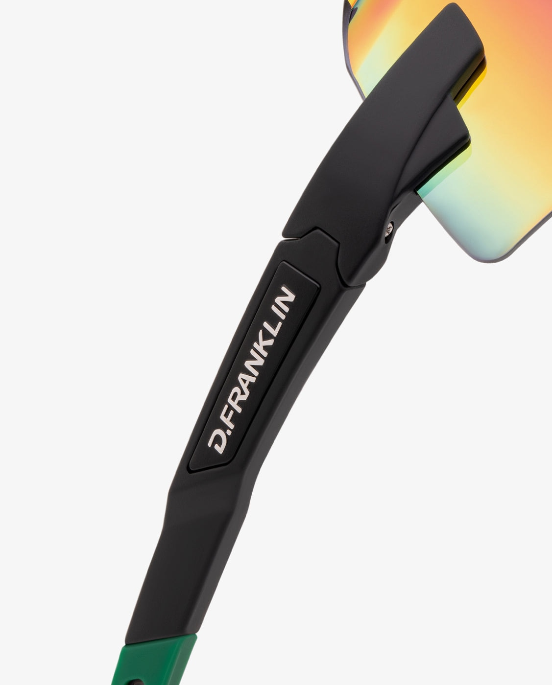 Gafas de sol unisex con forma envolvente thunder rimless - D.Franklin - Verde Verde-4