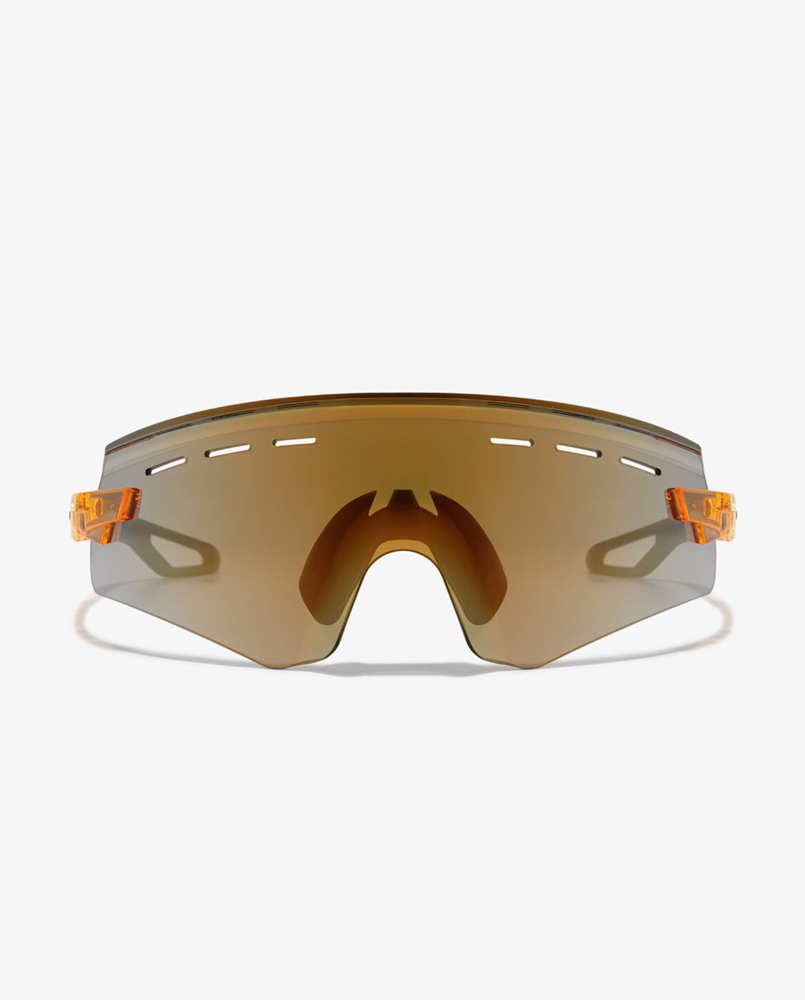 Gafas de sol unisex con forma envolvente thunder rimless - D.Franklin - Oro Oro-1
