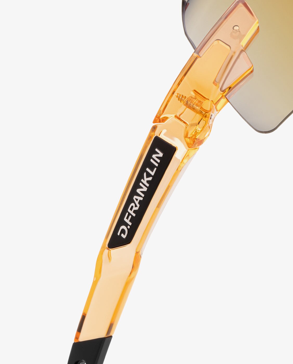 Gafas de sol unisex con forma envolvente thunder rimless - D.Franklin - Oro Oro-4
