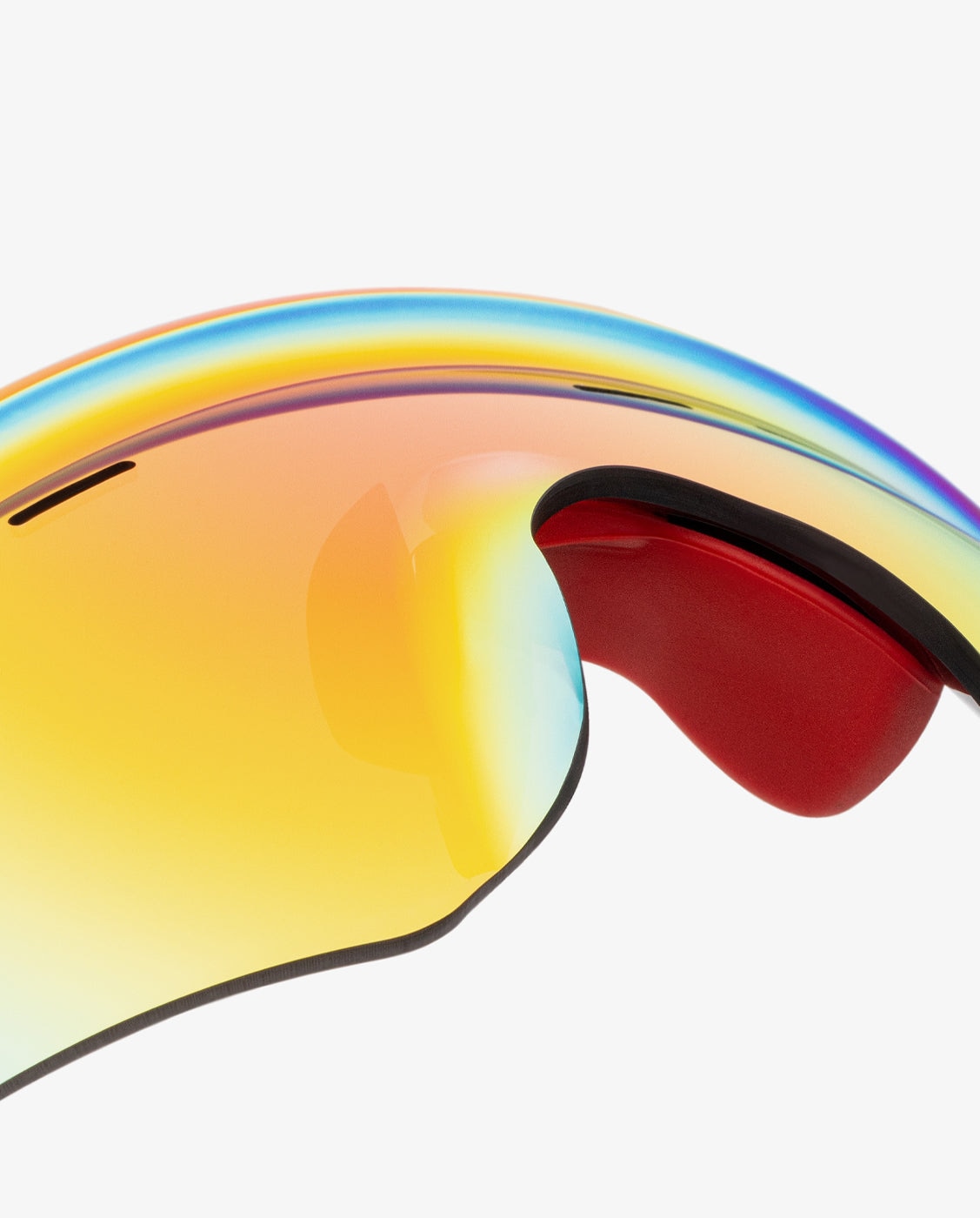 Gafas de sol unisex con forma envolvente thunder rimless - D.Franklin - Rojo Rojo-2