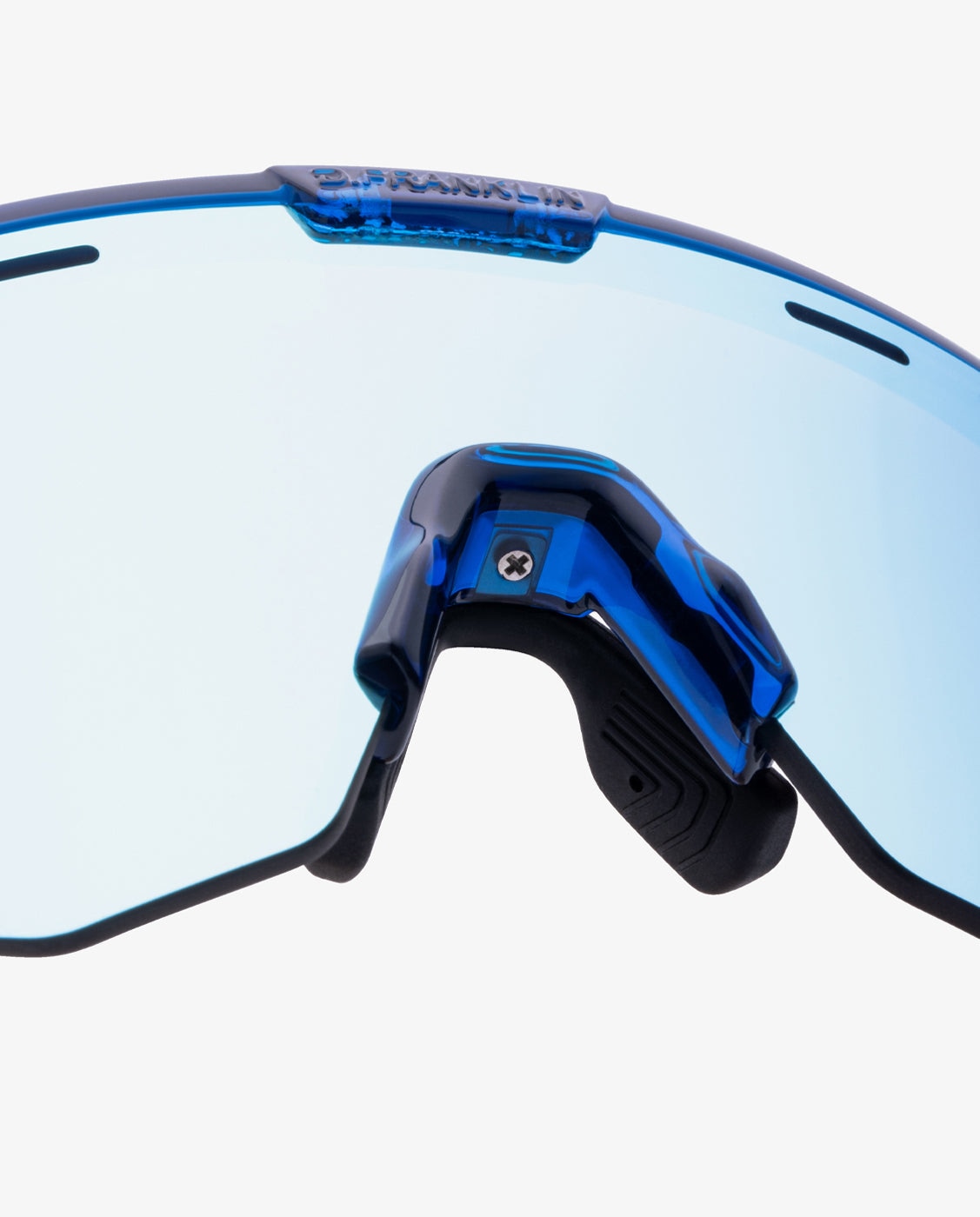 Gafas de sol unisex con forma envolvente thunder fifty - D.Franklin - Azul Azul-6
