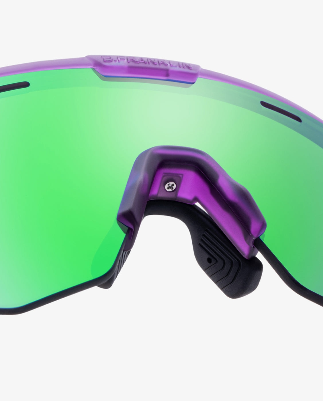 Gafas de sol unisex con forma envolvente thunder fifty - D.Franklin - Morado Morado-6