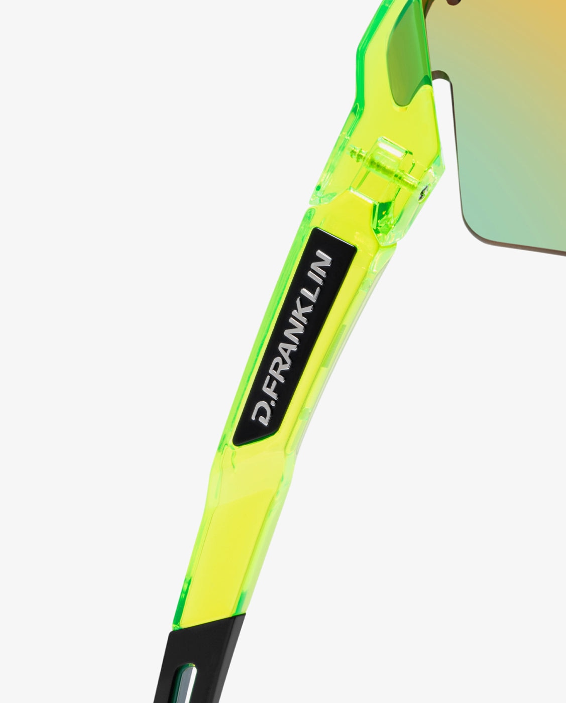 Gafas de sol unisex con forma envolvente thunder fifty - D.Franklin - Amarillo Amarillo-2