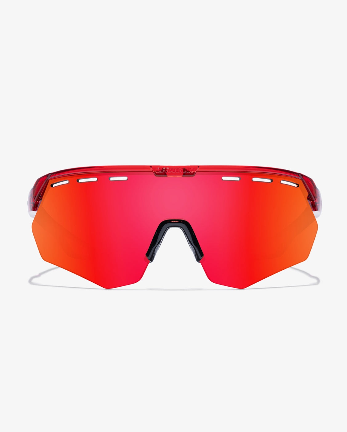 Gafas de sol unisex con forma envolvente thunder fifty - D.Franklin - Rojo Rojo-1