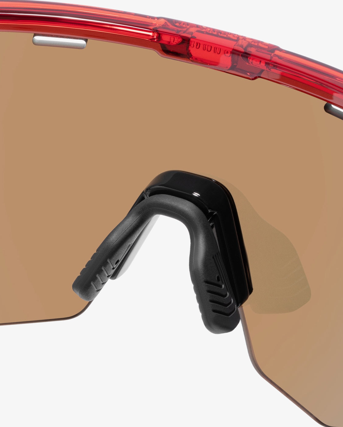 Gafas de sol unisex con forma envolvente thunder fifty - D.Franklin - Rojo Rojo-4