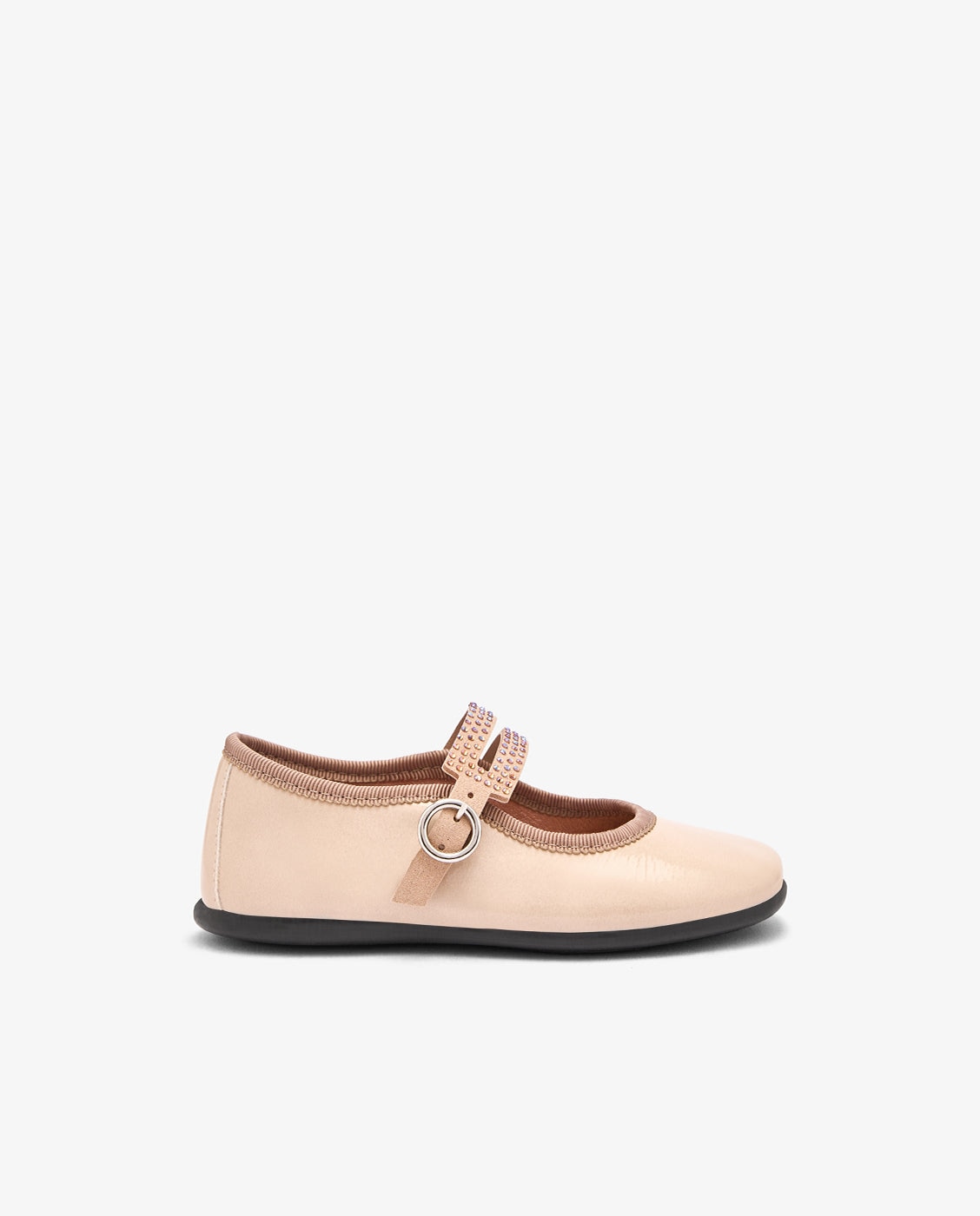 Merceditas Charol Tira Strass - Conguitos - Beige Beige-1