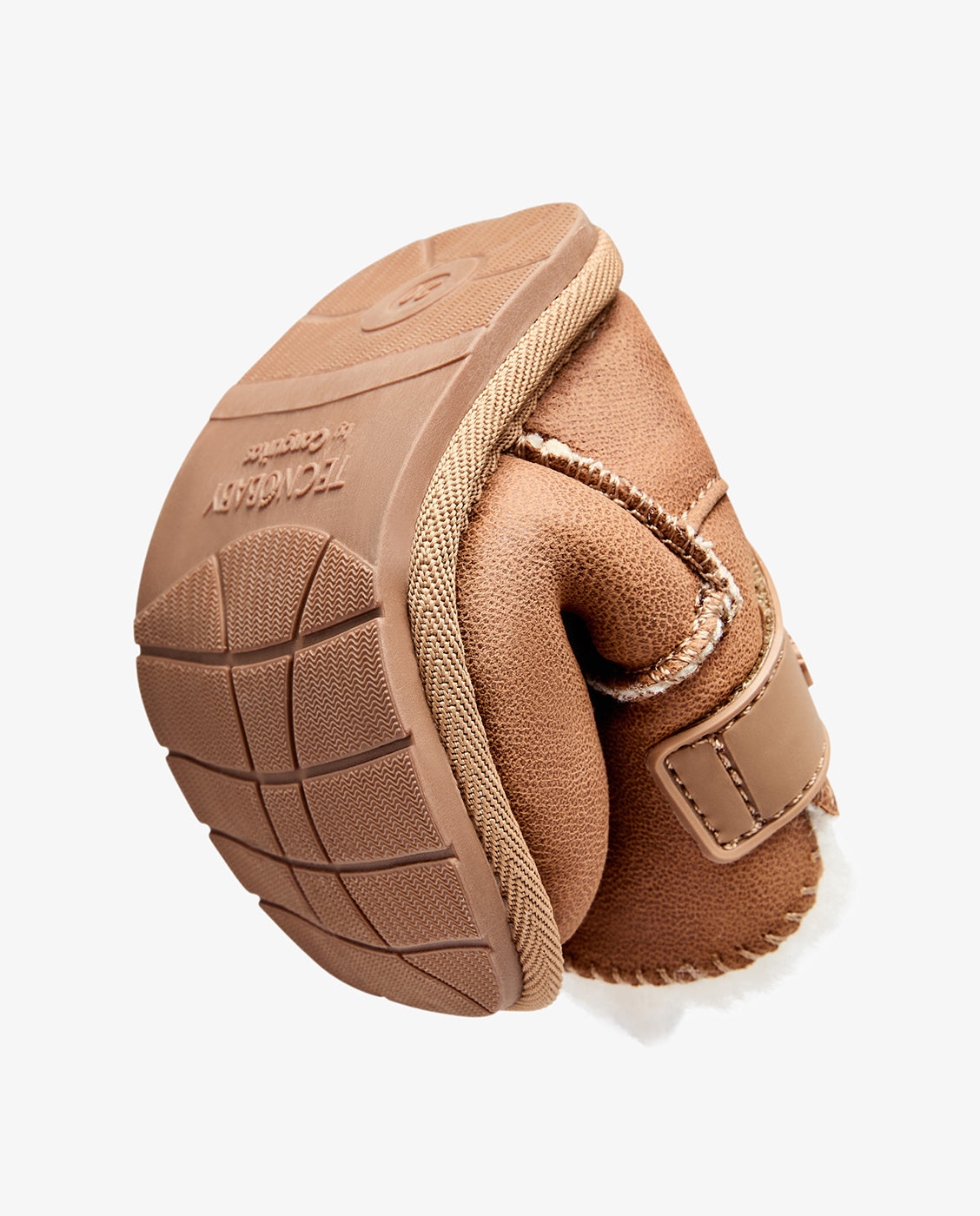 Botas de bebés by tecnobaby estilo australianas con forro y diseño respetuoso - Conguitos - Marrón claro Marrón claro-3