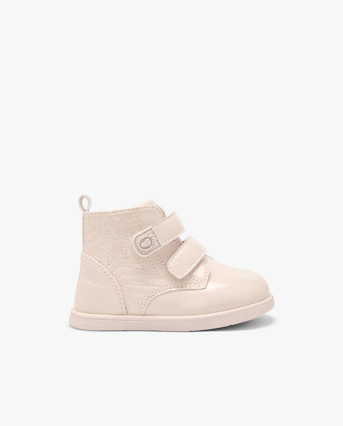 Patucos de bebés by tecnobaby diseño respetuoso con puntera ancha y flexible - Conguitos - Beige Beige-1