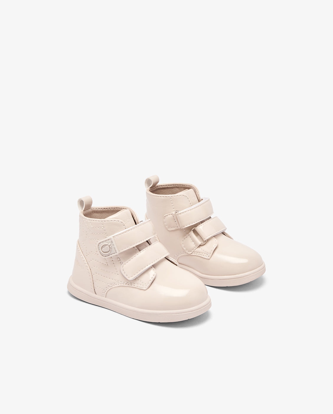 Patucos de bebés by tecnobaby diseño respetuoso con puntera ancha y flexible - Conguitos - Beige Beige-2
