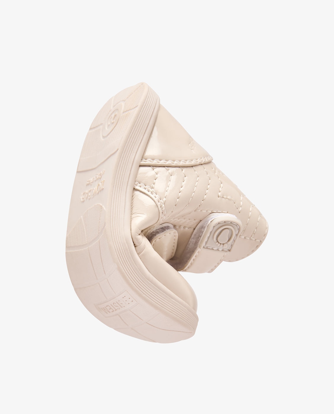Patucos de bebés by tecnobaby diseño respetuoso con puntera ancha y flexible - Conguitos - Beige Beige-3
