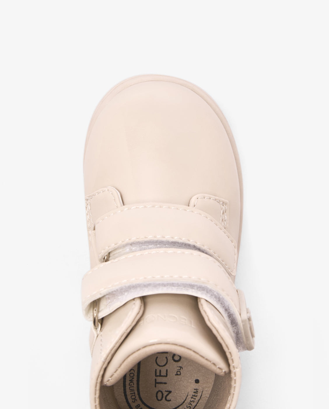 Patucos de bebés by tecnobaby diseño respetuoso con puntera ancha y flexible - Conguitos - Beige Beige-4