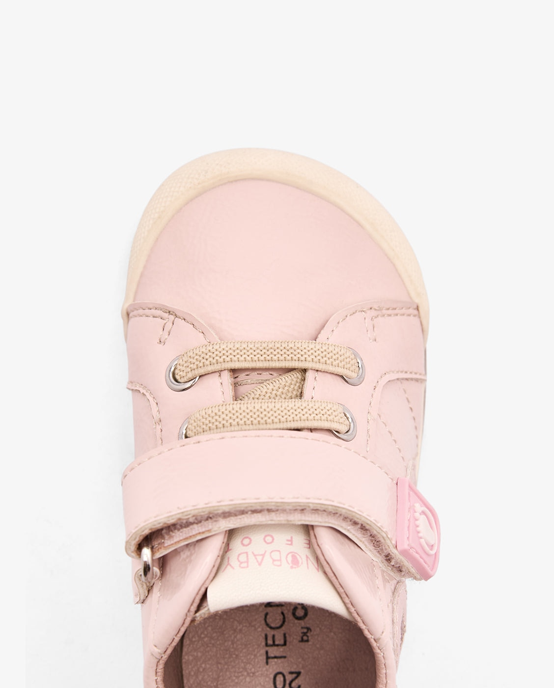 Zapatillas deportivas de bebés by tecnobaby diseño respetuoso con corazones - Conguitos - Rosa Rosa-4