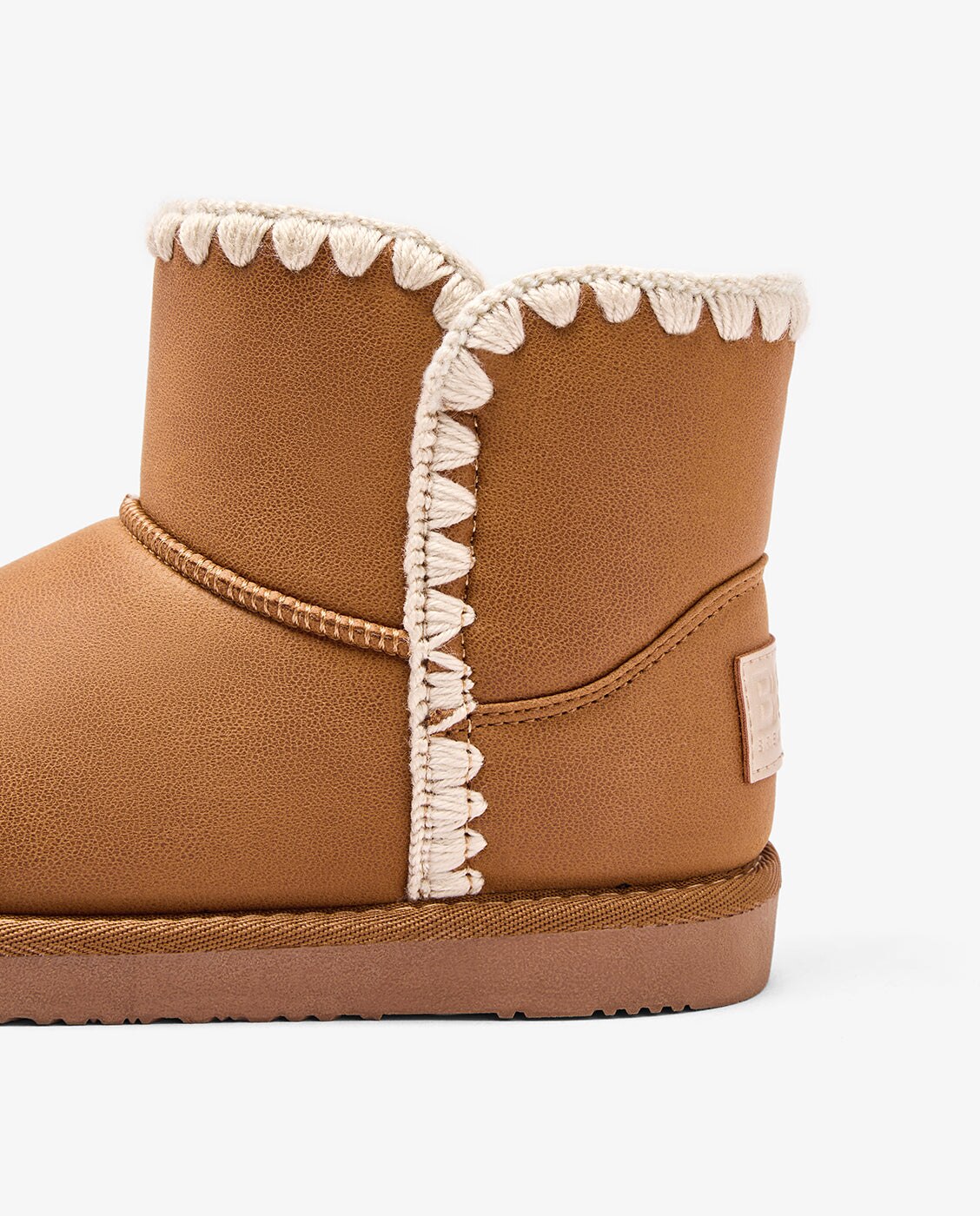 Botas de niños estilo australianas respetuosas con forro interior - Conguitos - Marrón Marrón-4
