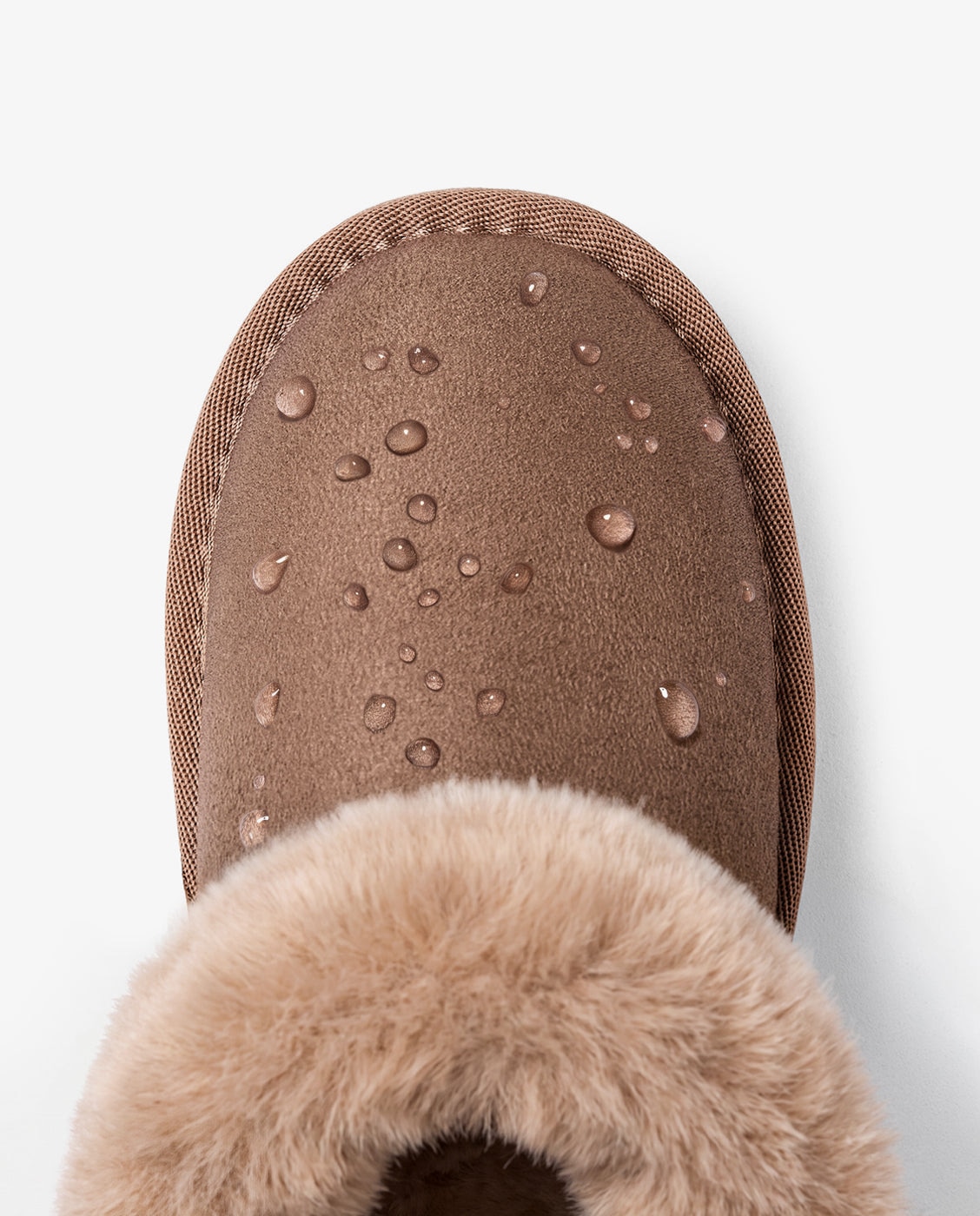 Imagen 3 de Botas australianas bajas de niña de microfibra con forro de pelo b&w - Conguitos - Marrón Marrón