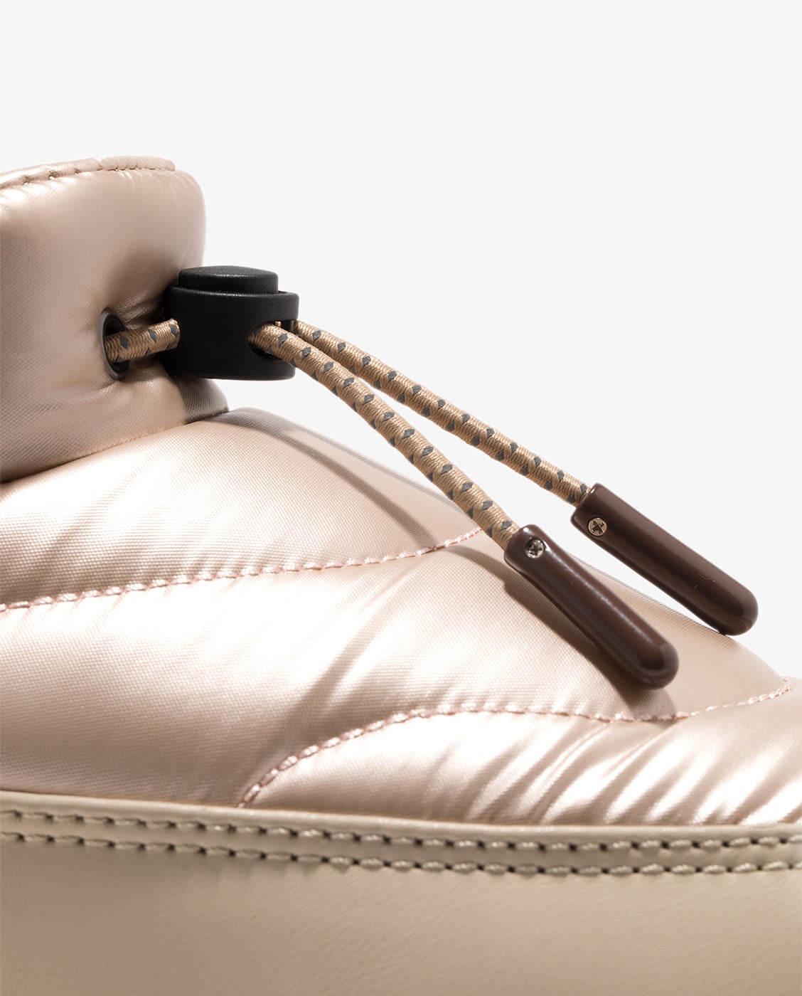 Botines de mujer acolchados con forro interior Nordic bomb - D.Franklin - Beige Beige-4