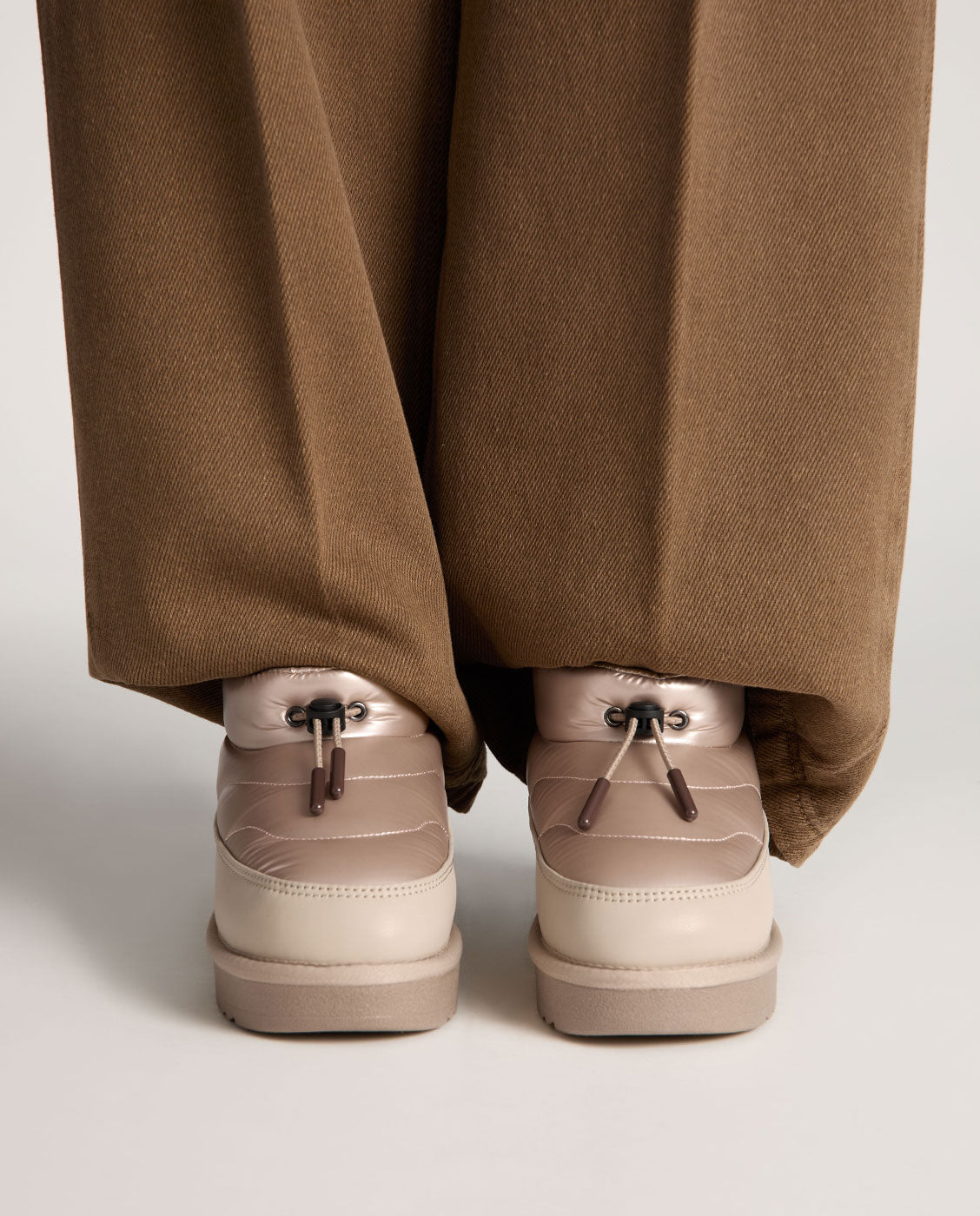 Botines de mujer acolchados con forro interior Nordic bomb - D.Franklin - Beige Beige-5