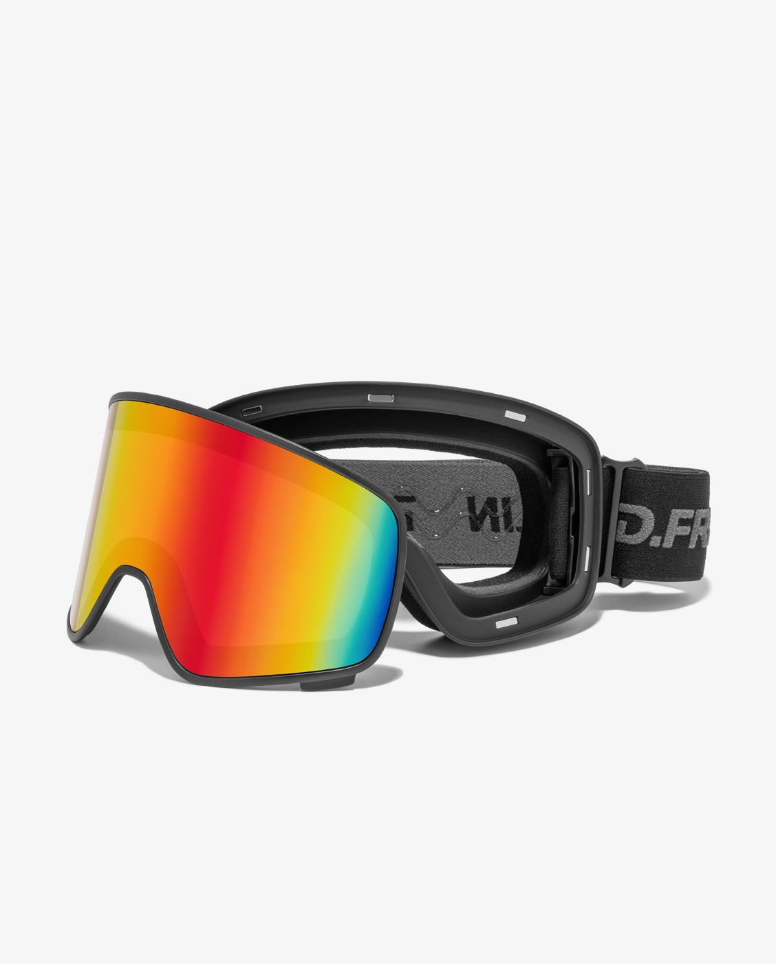 Gafas de sol unisex con forma de pantalla range - D.Franklin - Rojo Rojo-4