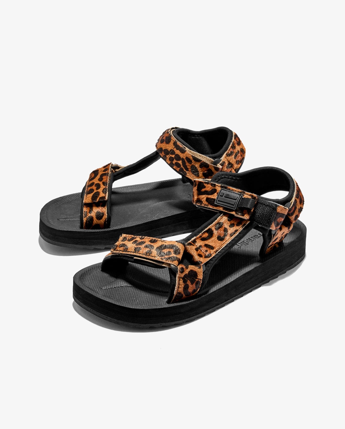 Sandalias de tiras de mujer con correa ajustable forest - D.Franklin - Multicolor Marrón-3