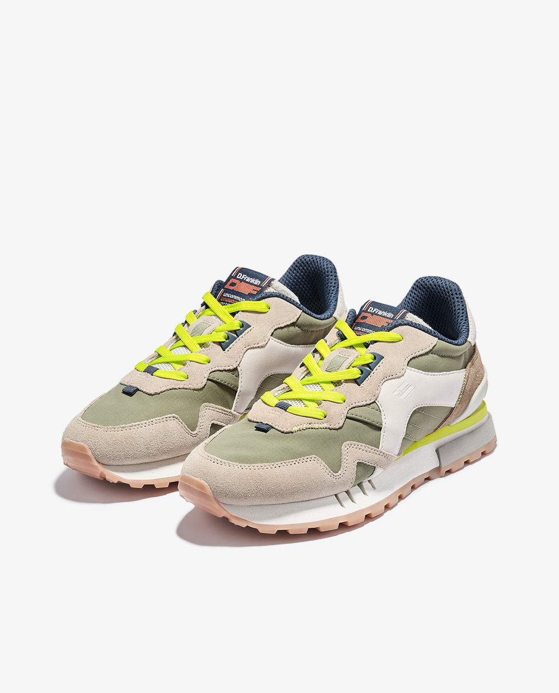 Zapatillas deportivas de hombre Vibla - D.Franklin - Verde militar Verde militar-3