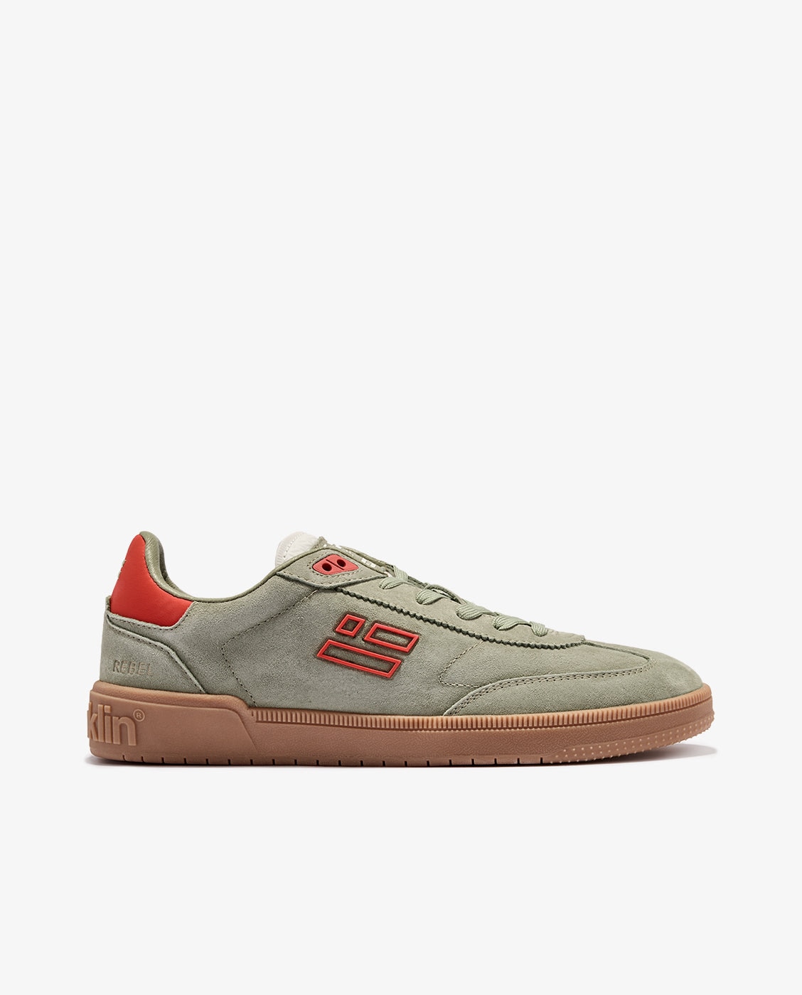 Zapatillas deportivas unisex en ante Rebel suede - D.Franklin - Verde claro / Pistacho Verde claro / Pistacho-1