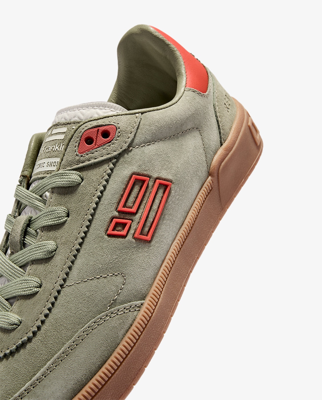 Zapatillas deportivas unisex en ante Rebel suede - D.Franklin - Verde claro / Pistacho Verde claro / Pistacho-4