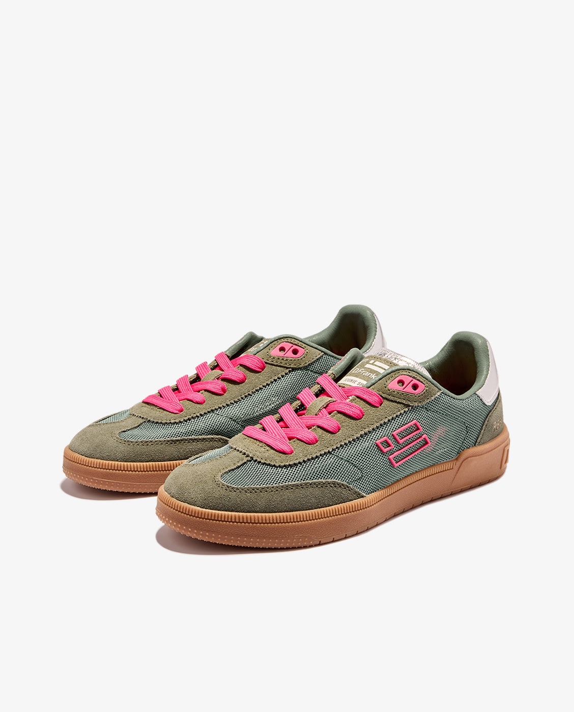 Zapatillas básicas de mujer Rebel mesh - D.Franklin - Verde oscuro Verde oscuro-3