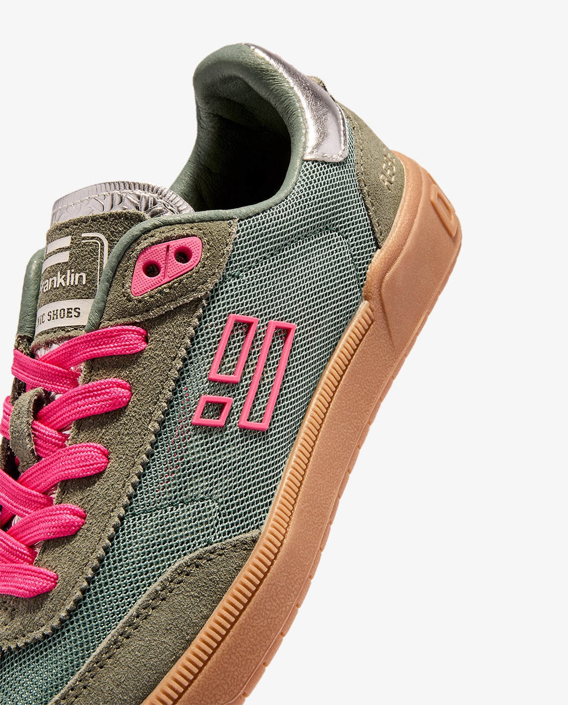 Zapatillas básicas de mujer Rebel mesh - D.Franklin - Verde oscuro Verde oscuro-4