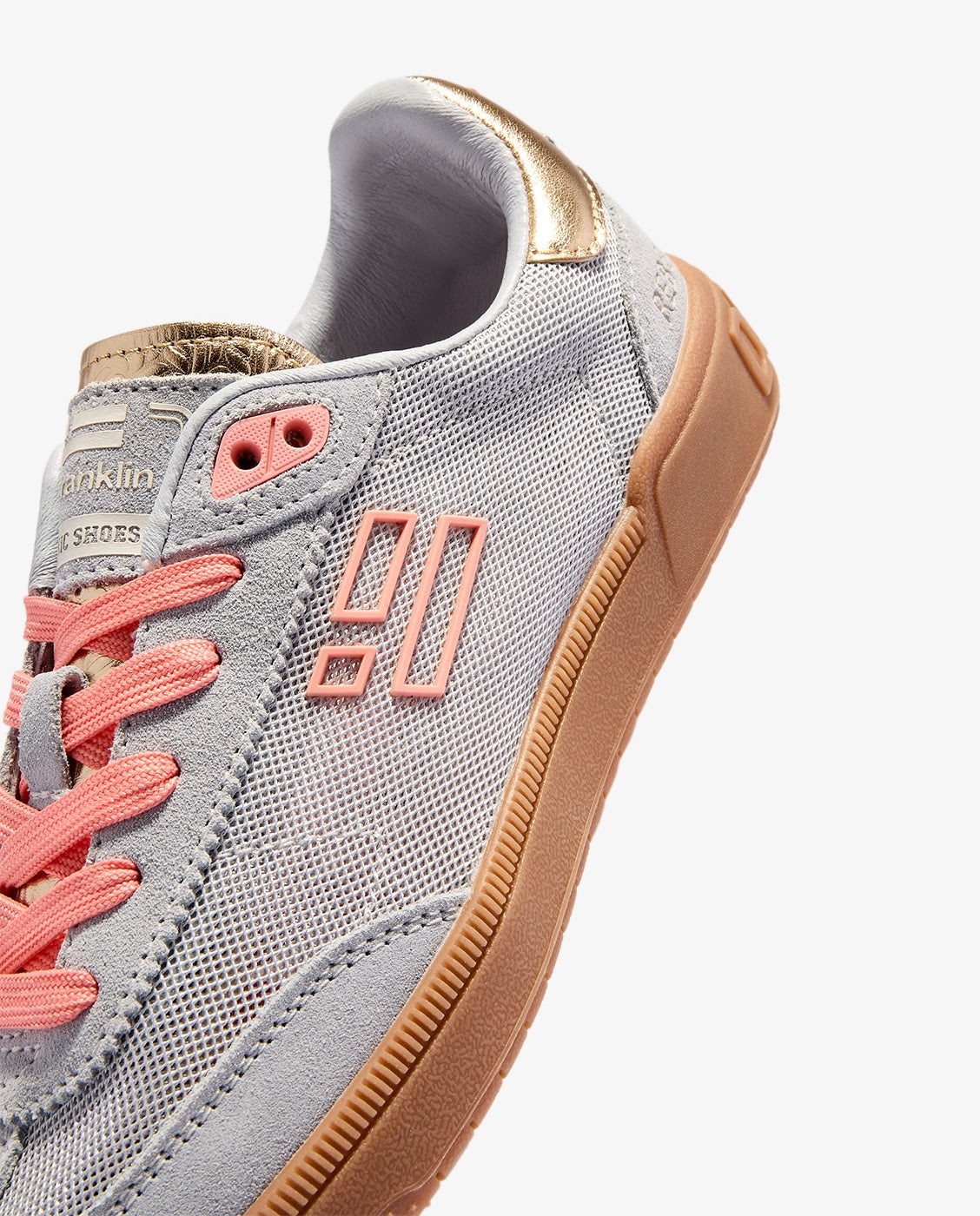 Zapatillas básicas de mujer Rebel mesh - D.Franklin - Gris Gris-4