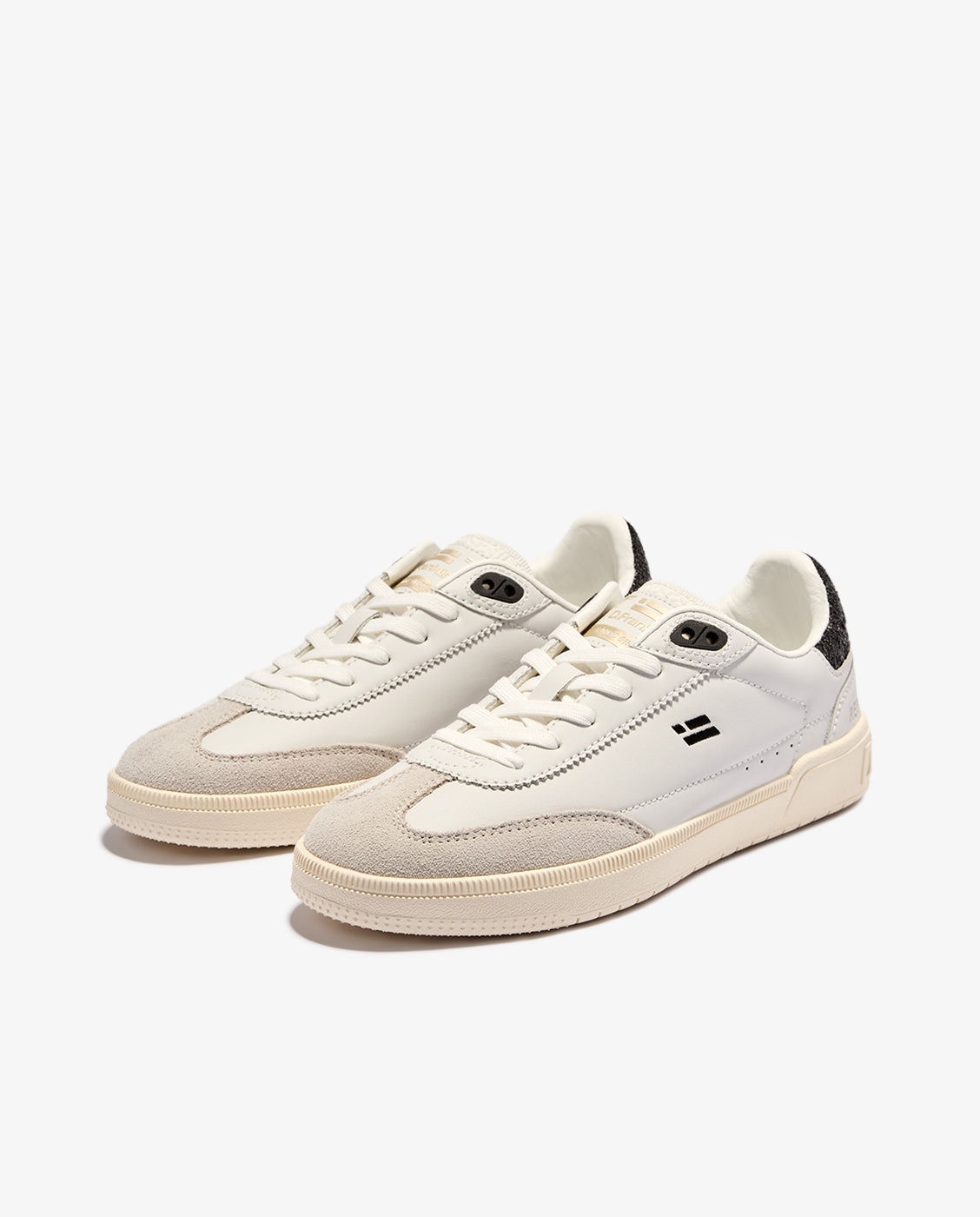 Zapatillas blancas de mujer Rebel glitter - D.Franklin - Blanco Blanco-3