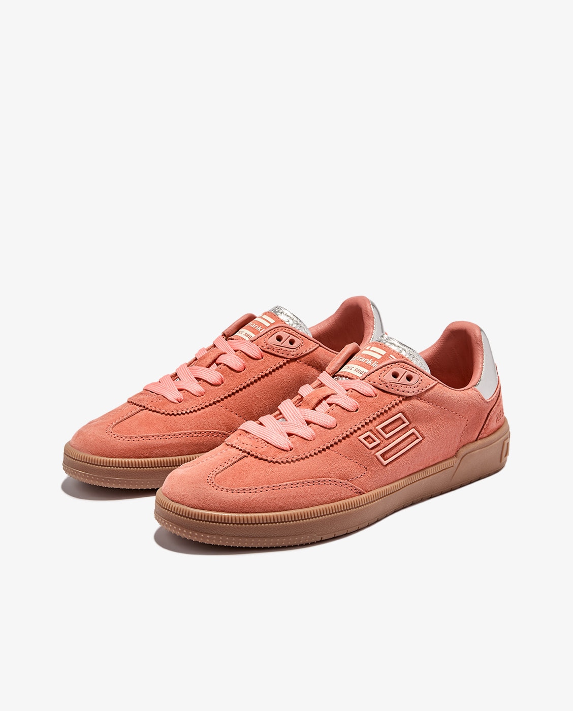 Zapatillas básicas de mujer en ante Rebel met - D.Franklin - Naranja Naranja-3