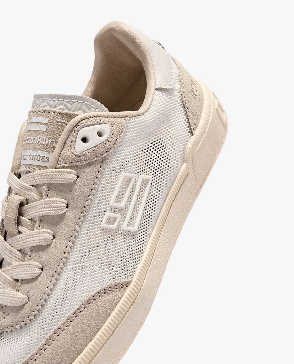 Zapatillas deportivas unisex Rebel mesh - D.Franklin - Blanco Blanco-4