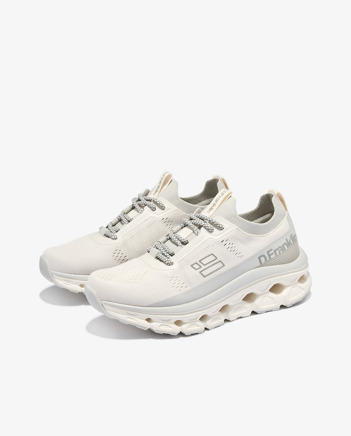 Zapatillas deportivas unisex Aero - D.Franklin - Blanco Blanco-3