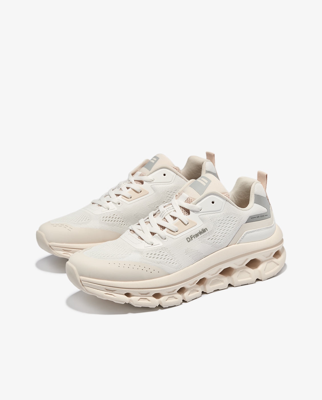 Zapatillas deportivas unisex Aero dual - D.Franklin - Beige Beige-3