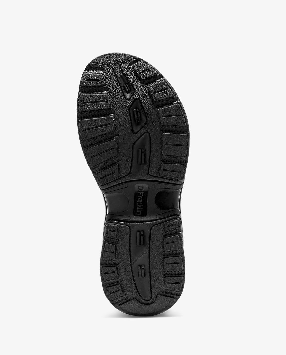 Sandalias de tiras de mujer estética deportiva 347 - D.Franklin - Negro Negro-2