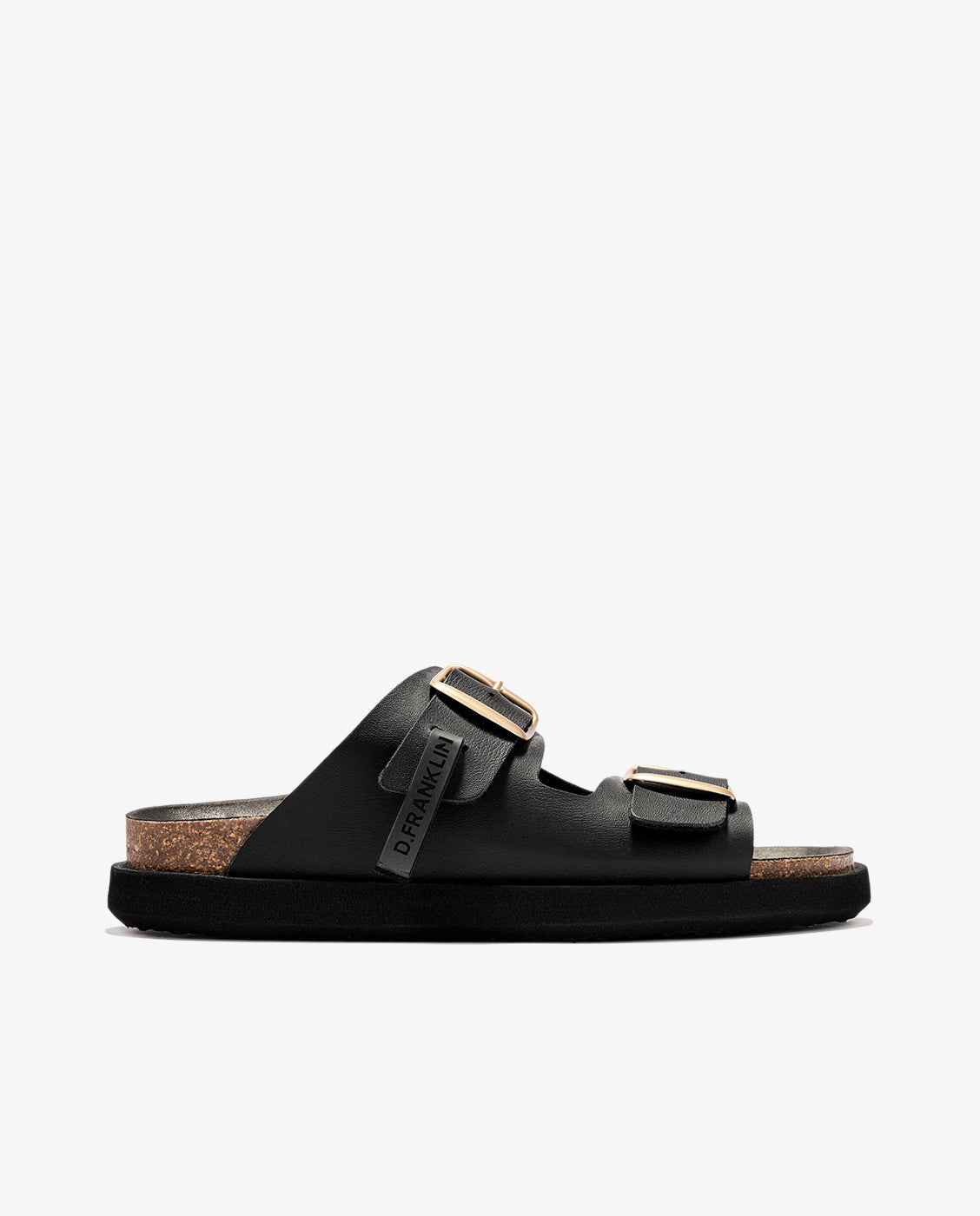 Sandalias de pala unisex con hebilla Vibe buckle champion - D.Franklin - Negro Negro-1
