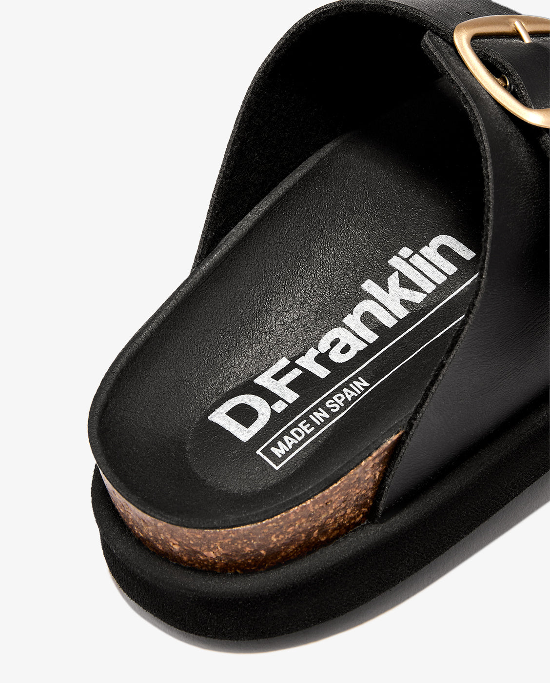Sandalias de pala unisex con hebilla Vibe buckle champion - D.Franklin - Negro Negro-2