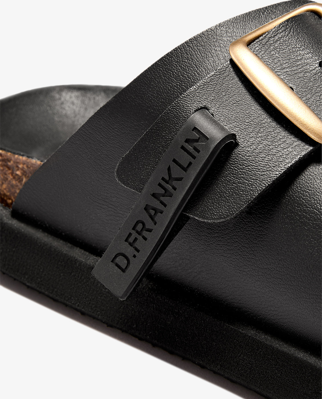 Sandalias de pala unisex con hebilla Vibe buckle champion - D.Franklin - Negro Negro-4