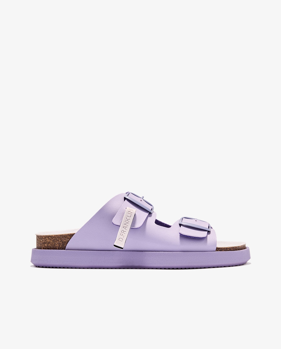 D.Franklin - Sandalias planas de mujer en ante Vibe champion.