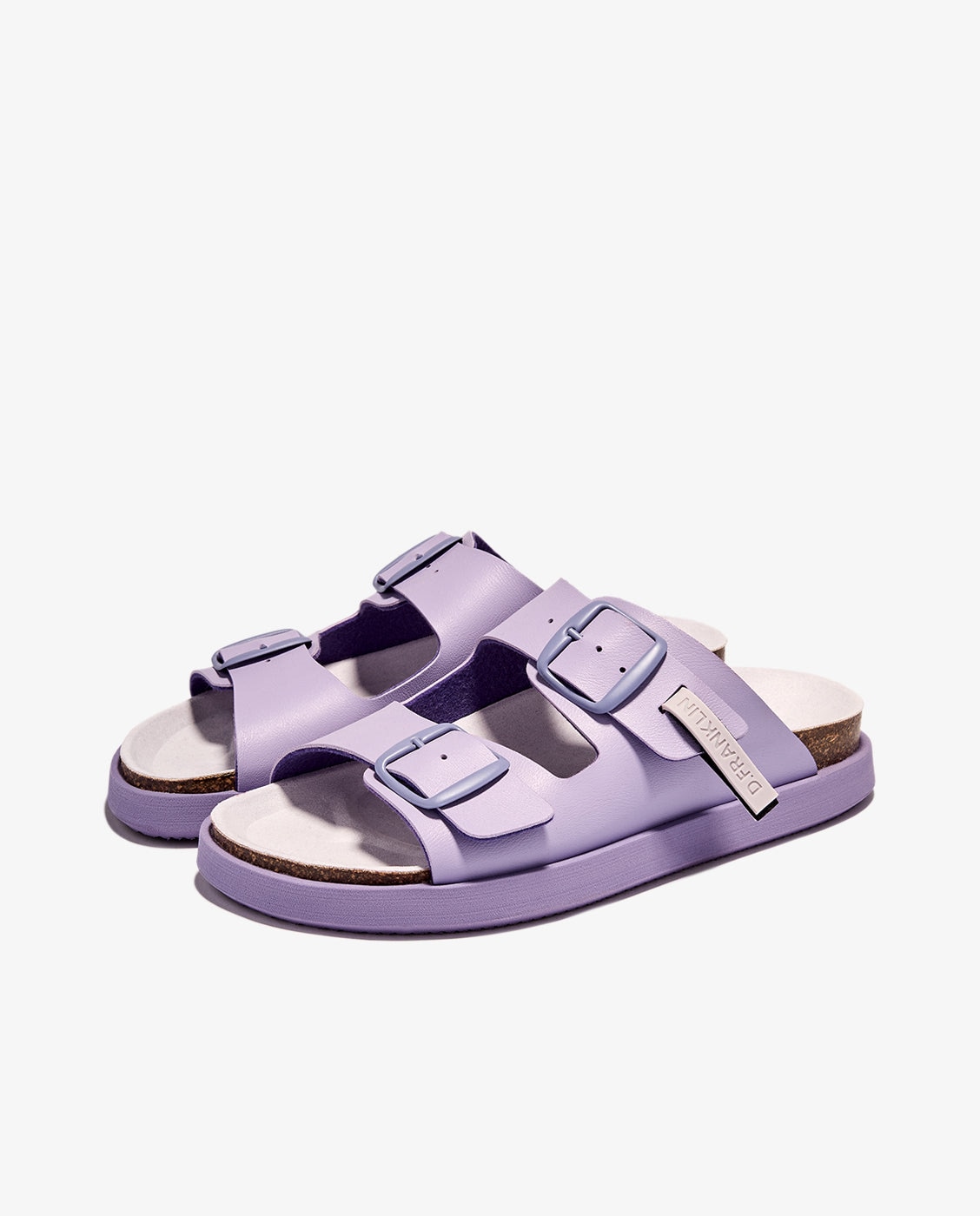 Sandalias planas de mujer en ante Vibe champion - D.Franklin - Lila Lila-3