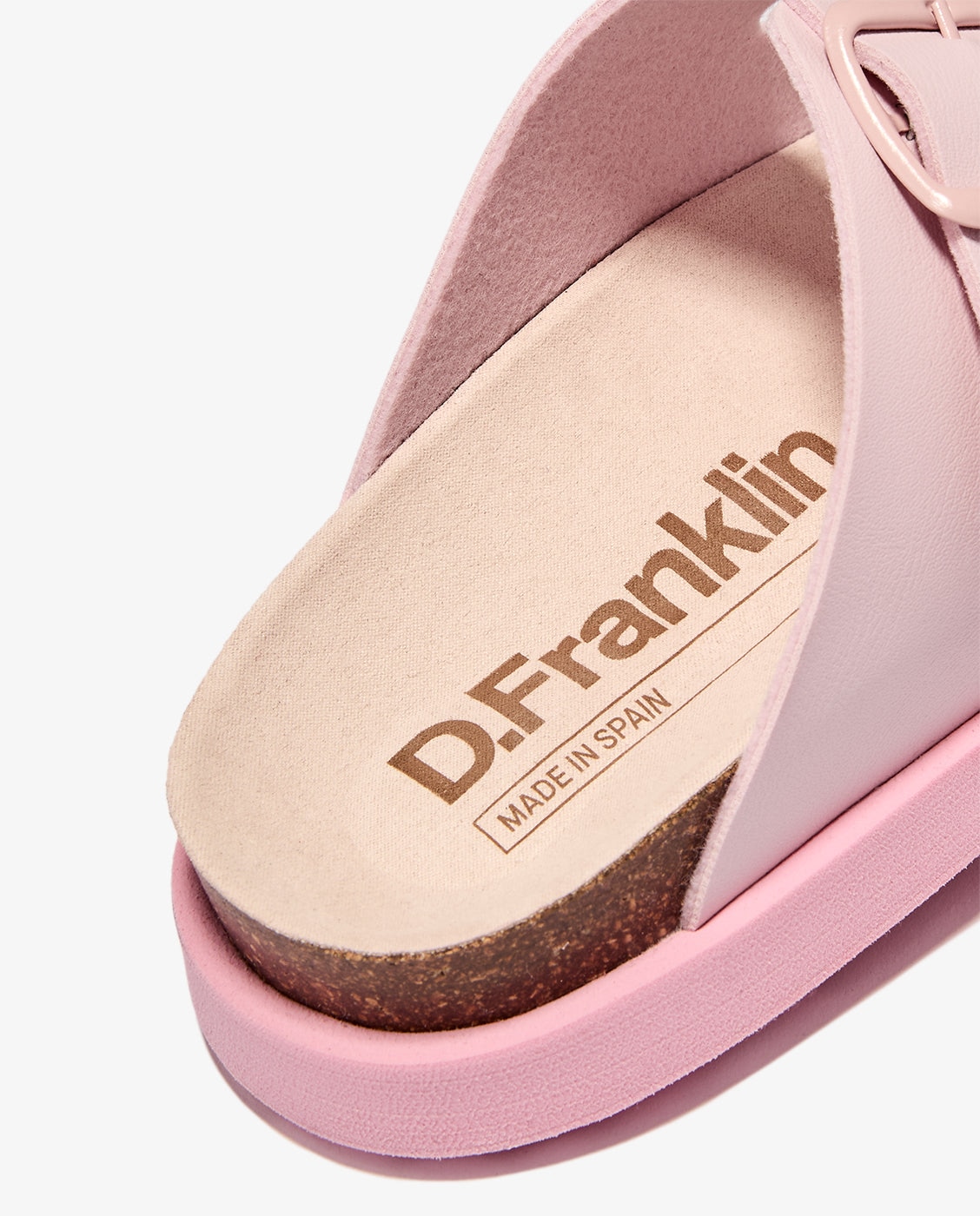Sandalias planas de mujer en ante Vibe champion - D.Franklin - Rosa claro Rosa claro-2