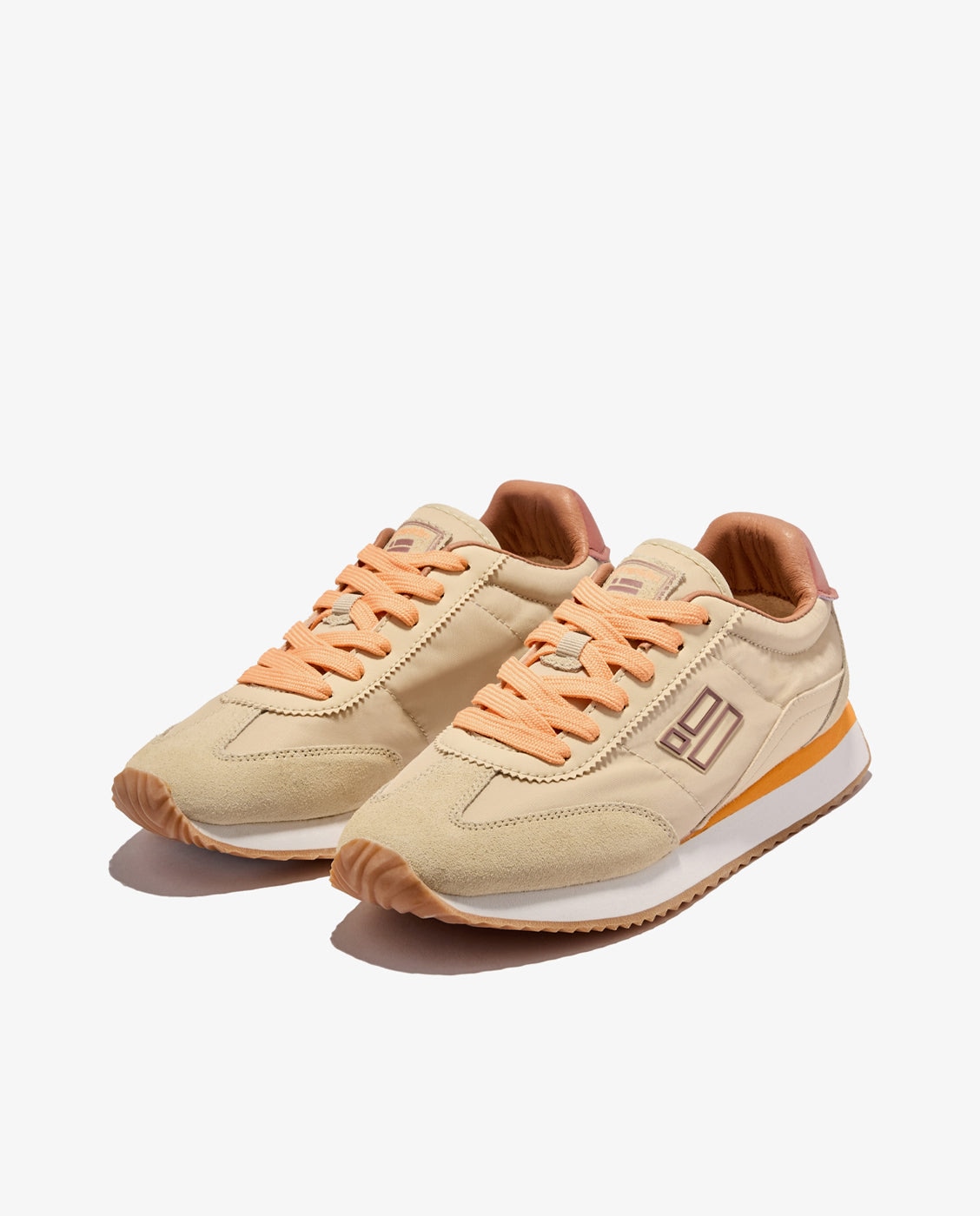 Zapatillas deportivas de mujer estilo casual vantage 76 - D.Franklin - Beige Beige-3