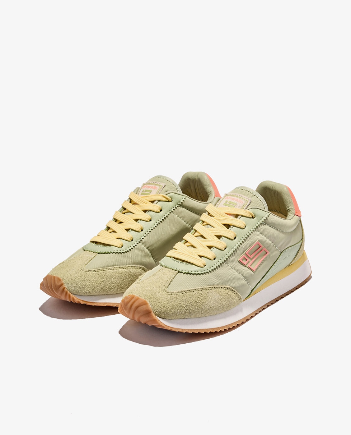 Zapatillas deportivas de mujer estilo casual vantage 76 - D.Franklin - Verde claro Verde claro-3