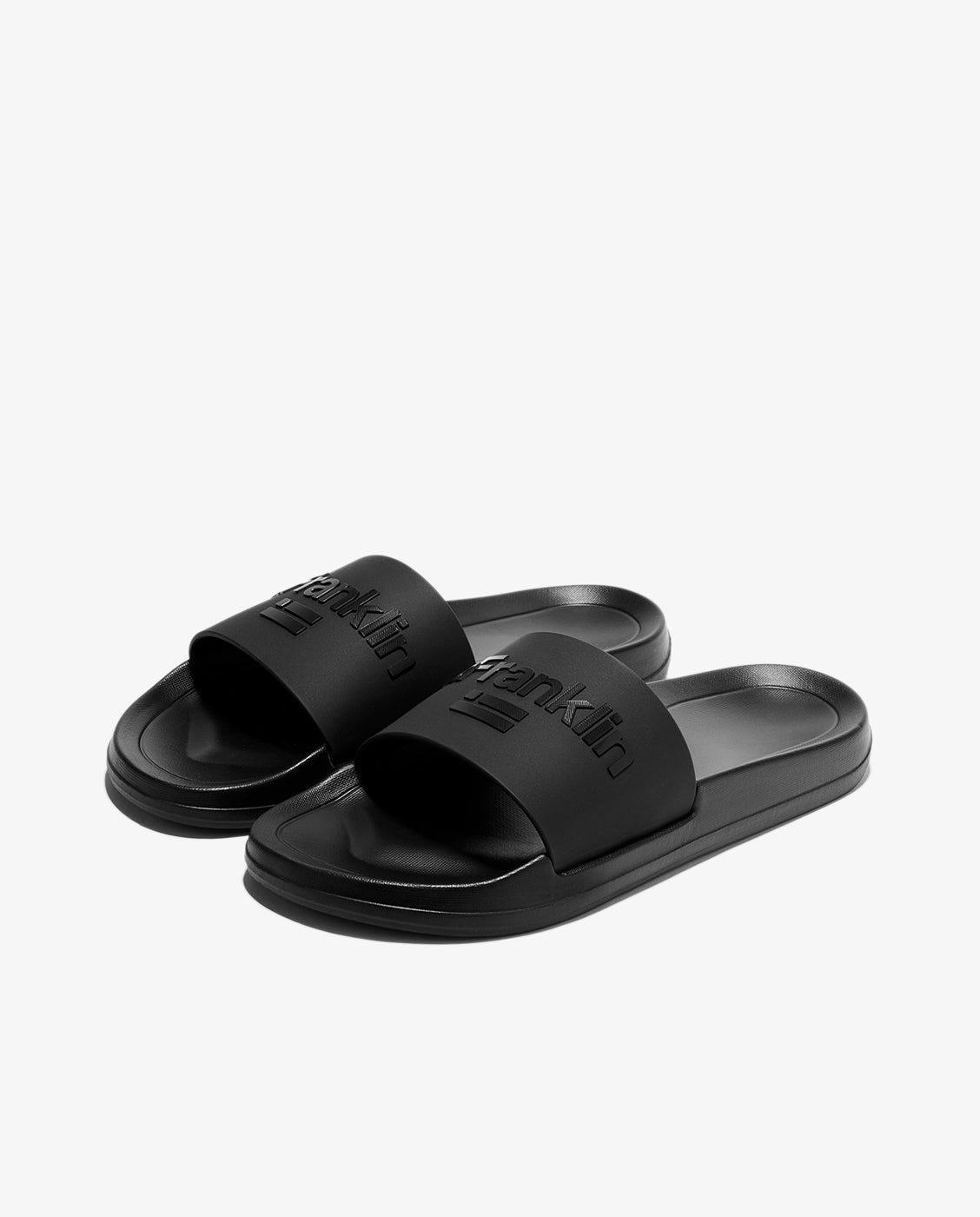Sandalias de pala unisex marea slides - D.Franklin - Negro Negro-3