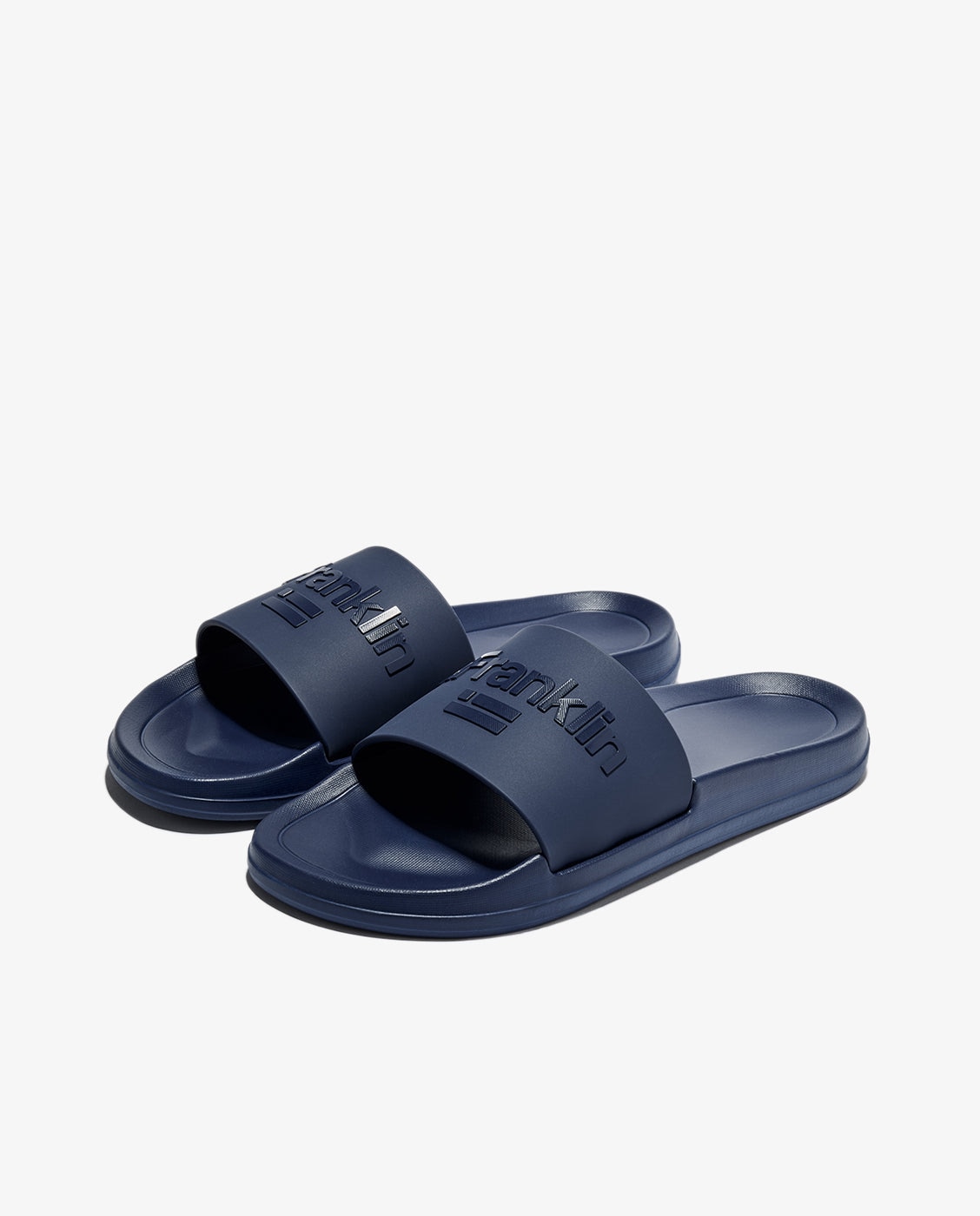 Sandalias de pala de hombre marea slides - D.Franklin - Azul marino Azul marino-3