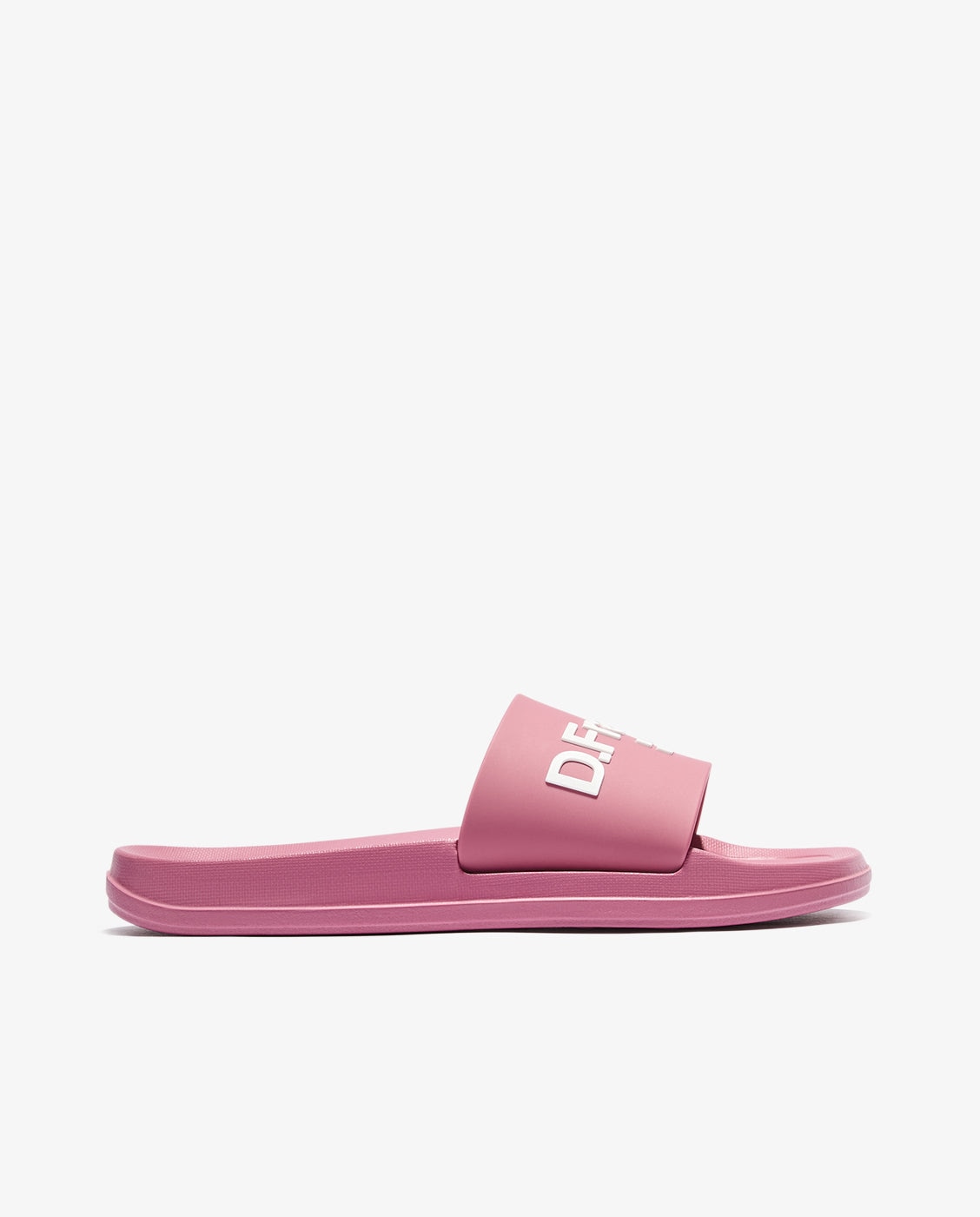 Sandalias de pala de mujer marea slides - D.Franklin - Rosa Rosa-1