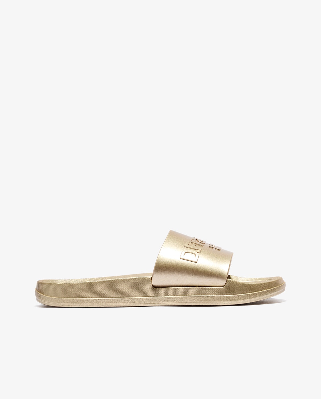 Sandalias de pala de mujer marea met - D.Franklin - Oro Oro-1