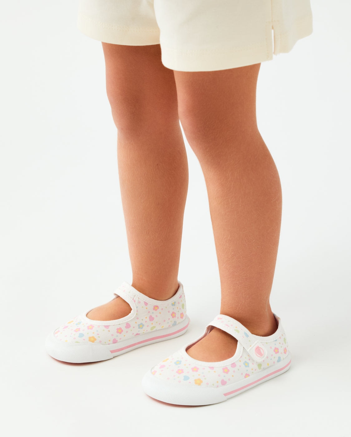 Merceditas de bebés con diseño respetuoso estampado de flores - Conguitos - Multicolor Multicolor-5