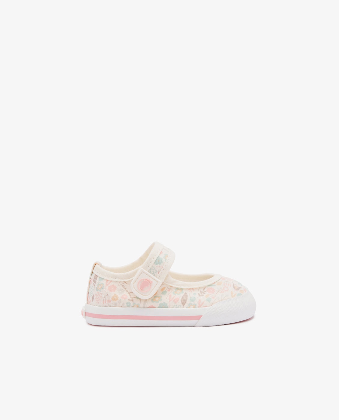 Imagen 0 de Merceditas de bebés con diseño respetuoso estampado de flores Multicolor