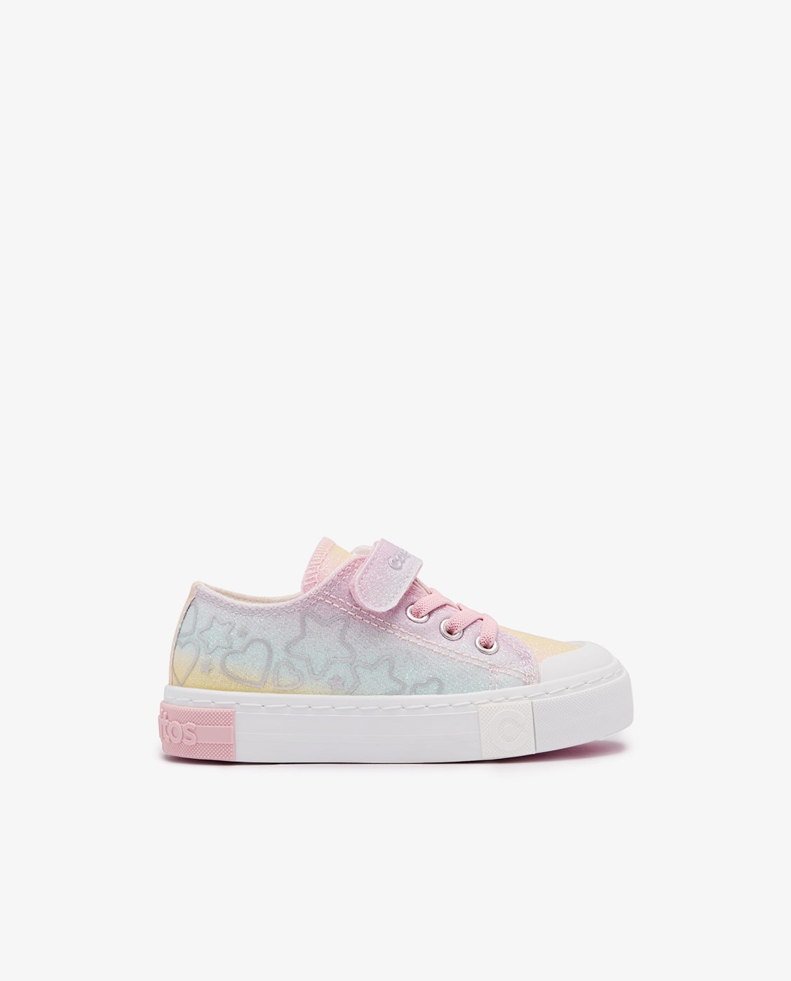 Zapatillas Bajas Arcoíris y Corazones - Conguitos - Multicolor Multicolor-1